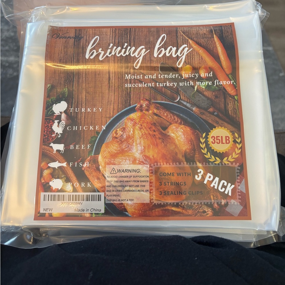 Brining Bag for Juicy Turkey